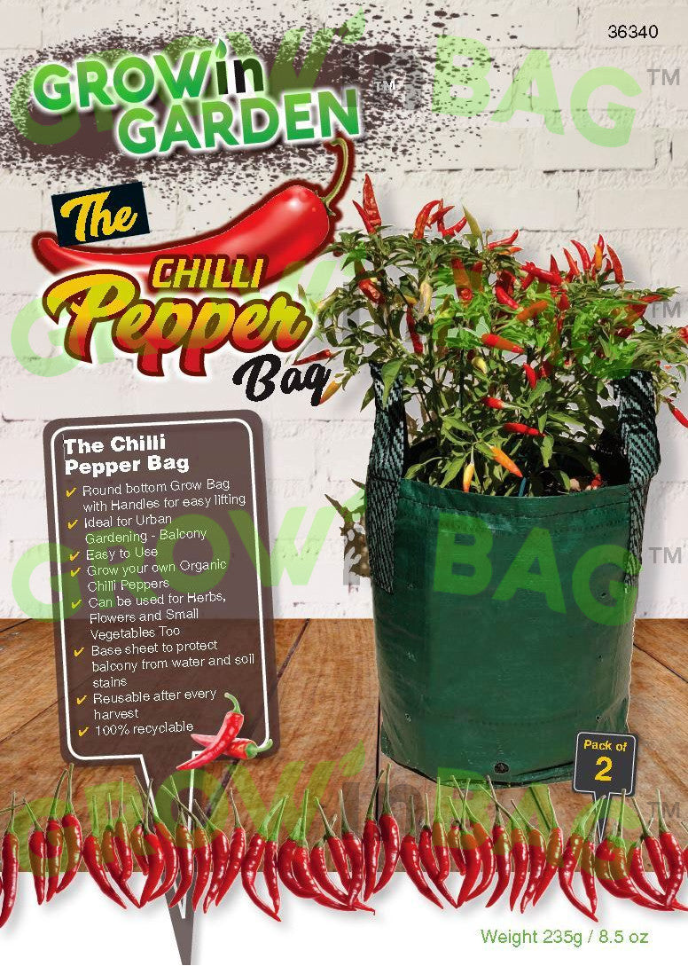 small grow bags for plants Chilli Pepper Grow Bag