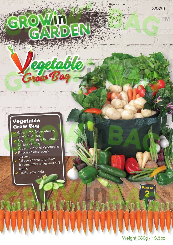 Grow Bags with Vegetable Saplings in a Vertical Stand Outside. Stock Photo  - Image of bags, growing: 192352960