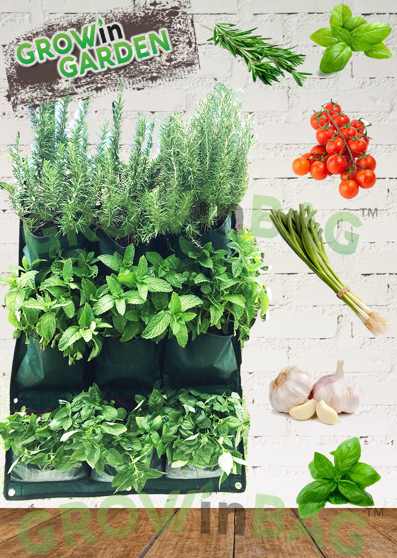 Hanging Wall Garden - GROWinBAG